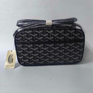 Goyard Black and White Crossbody Bag